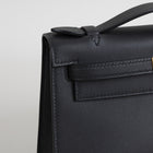 KELLY POCHETTE SWIFT LEATHER NOIR (BLACK) WITH GOLD HARDWARE (GHW)