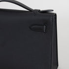 KELLY POCHETTE SWIFT LEATHER NOIR (BLACK) WITH GOLD HARDWARE (GHW)