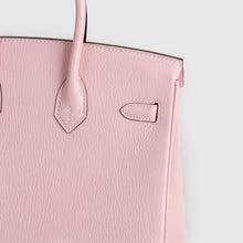 BIRKIN 25 CHEVRE LEATHER ROSE SAKURA WITH GOLD HARDWARE (GHW)