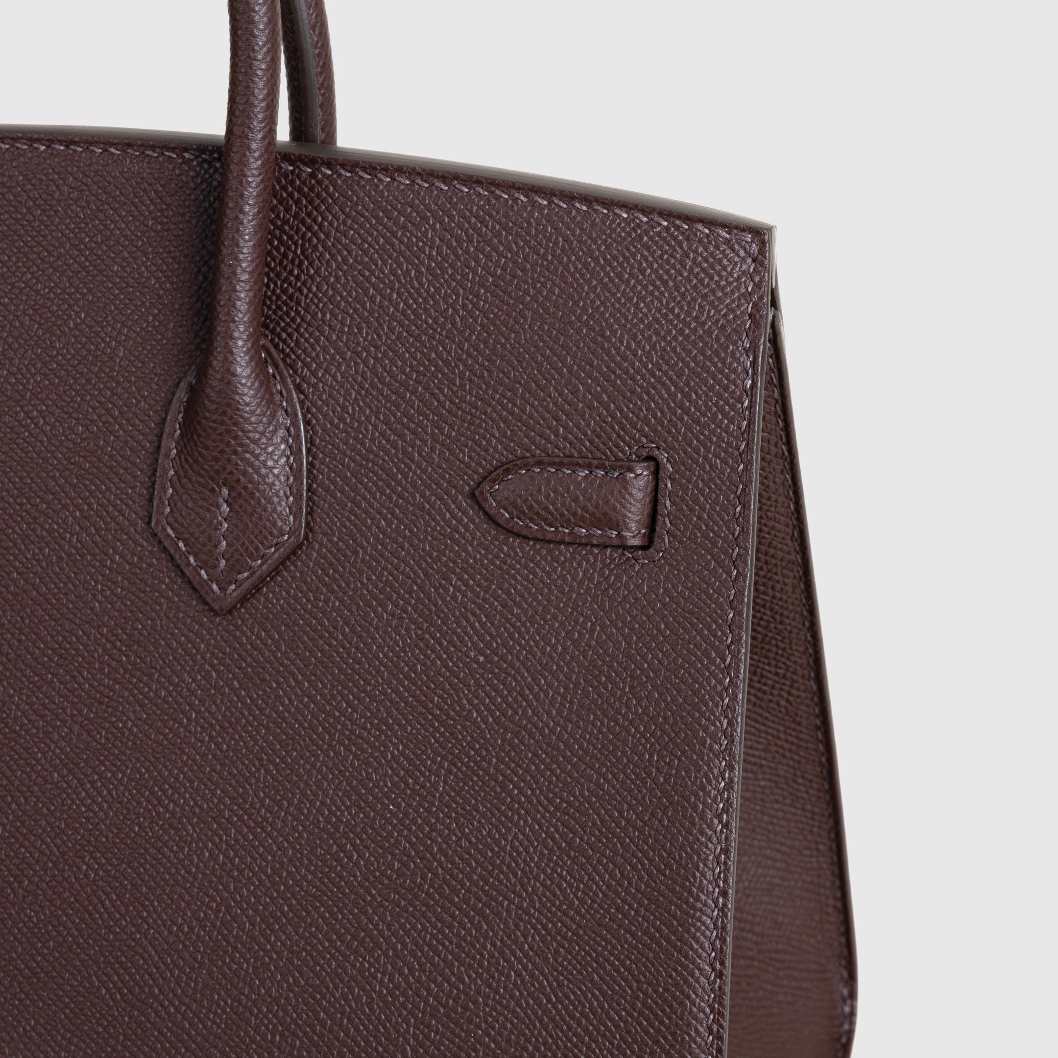 BIRKIN 25 (SELLIER SHAPE) EPSOM LEATHER ROUGE SELLIER WITH ROSE GOLD HARDWARE (RGHW)