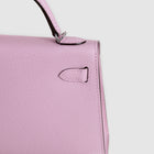 MINI KELLY II (20) EPSOM LEATHER MAUVE SYLVESTRE WITH PALLADIUM HARDWARE (PHW)