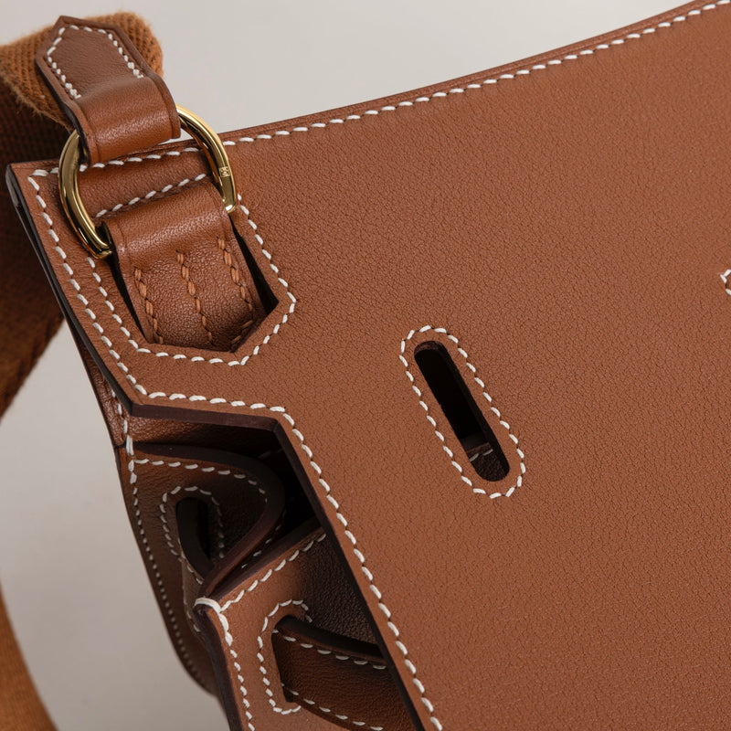 JYPSIERE MINI SWIFT LEATHER GOLD WITH GOLD HARDWARE (GHW)