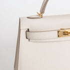 MINI KELLY II (20) EPSOM LEATHER CRAIE WITH GOLD HARDWARE (GHW)