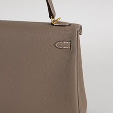 KELLY 25 TOGO LEATHER ETOUPE WITH GOLD HARDWARE (GHW)