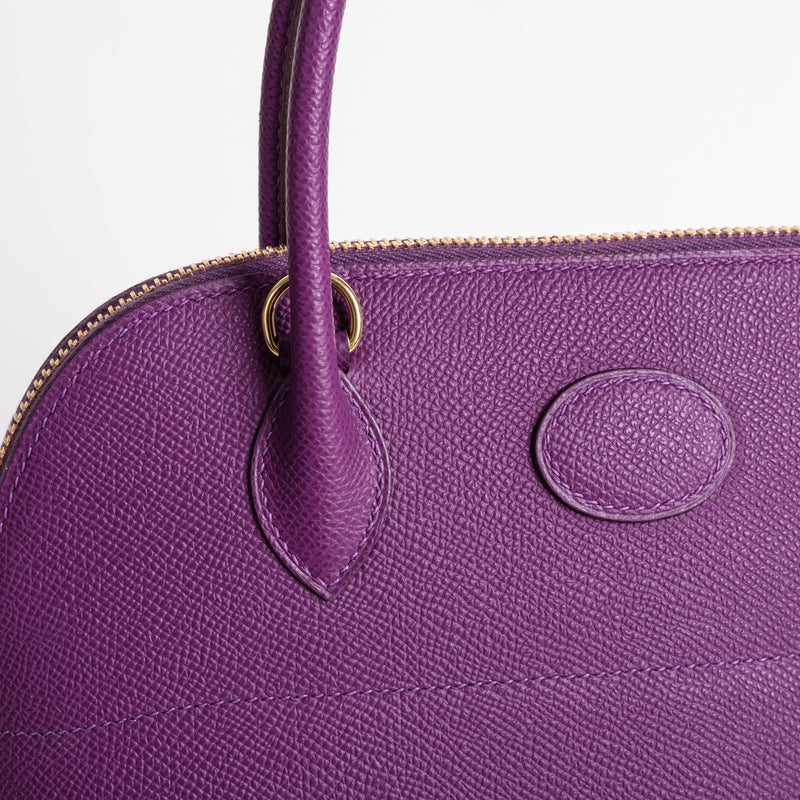 BOLIDE 27 EPSOM LEATHER ANEMONE WITH GOLD HARDWARE (GHW)