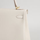 KELLY 25 TOGO LEATHER CRAIE WITH GOLD HARDWARE (GHW)