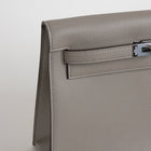 KELLY DANSE EVERCOLOR LEATHER GRIS ASPHALTE WITH PALLADIUM HARDWARE (PHW)