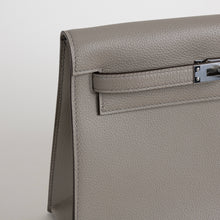 KELLY DANSE EVERCOLOR LEATHER GRIS ASPHALTE WITH PALLADIUM HARDWARE (PHW)
