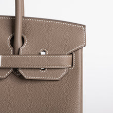 BIRKIN 30 TOGO LEATHER ETOUPE WITH PALLADIUM HARDWARE (PHW)