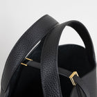PICOTIN 18 LOCK CLEMENCE LEATHER NOIR (BLACK) WITH GOLD HARDWARE (GHW)