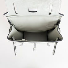 HAC A DOS TOGO LEATHER GRIS NEVE WITH PALLADIUM HARDWARE (PHW)