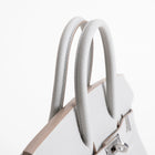 BIRKIN 25 TOGO LEATHER BLEU GLACIER WITH PALLADIUM HARDWARE (PHW)