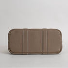 GARDEN PARTY 30 NEGONDA LEATHER ETOUPE WITH PALLADIUM HARDWARE (PHW)