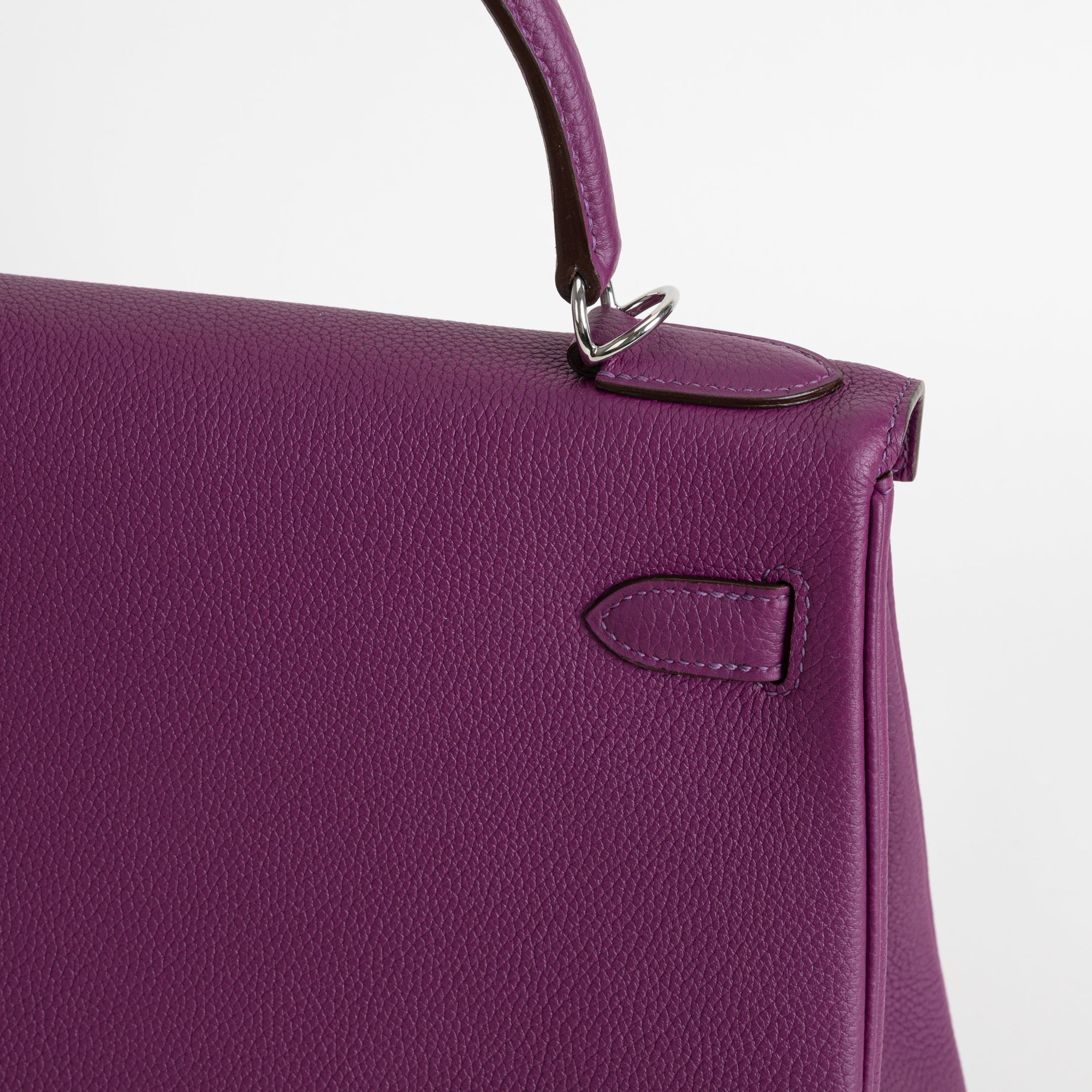 KELLY 28 TOGO LEATHER ANEMONE WITH PALLADIUM HARDWARE (PHW)