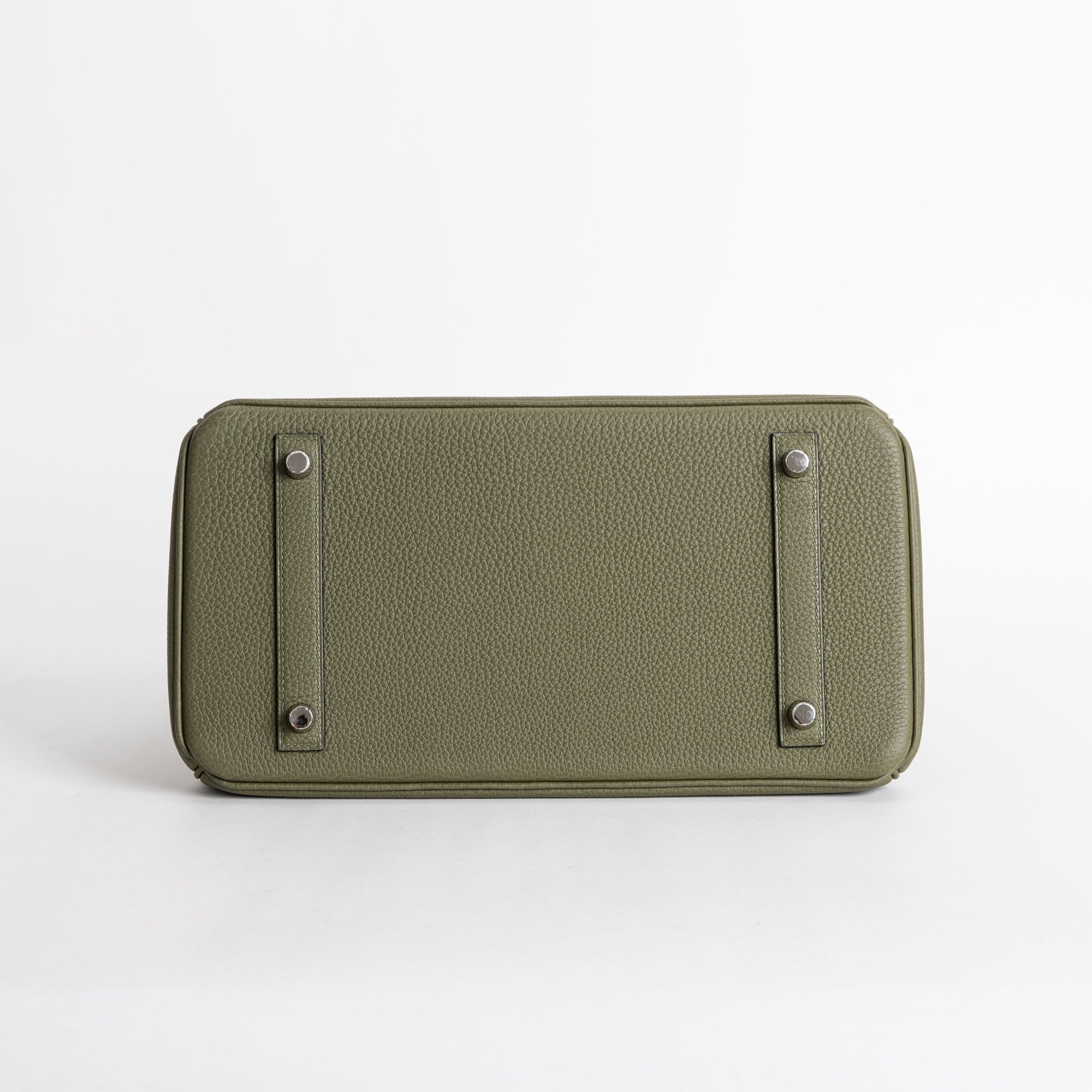 BIRKIN 30 TOGO LEATHER VERT OLIVE WITH PALLADIUM HARDWARE (PHW)