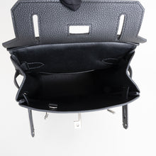 HAC A DOS TOGO LEATHER NOIR (BLACK) WITH PALLADIUM HARDWARE (PHW)
