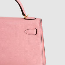 MINI KELLY II (20) EPSOM LEATHER ROSE CONFETTI WITH GOLD HARDWARE (GHW)