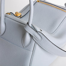 LINDY 26 CLEMENCE LEATHER BLEU PALE WITH GOLD HARDWARE (GHW)