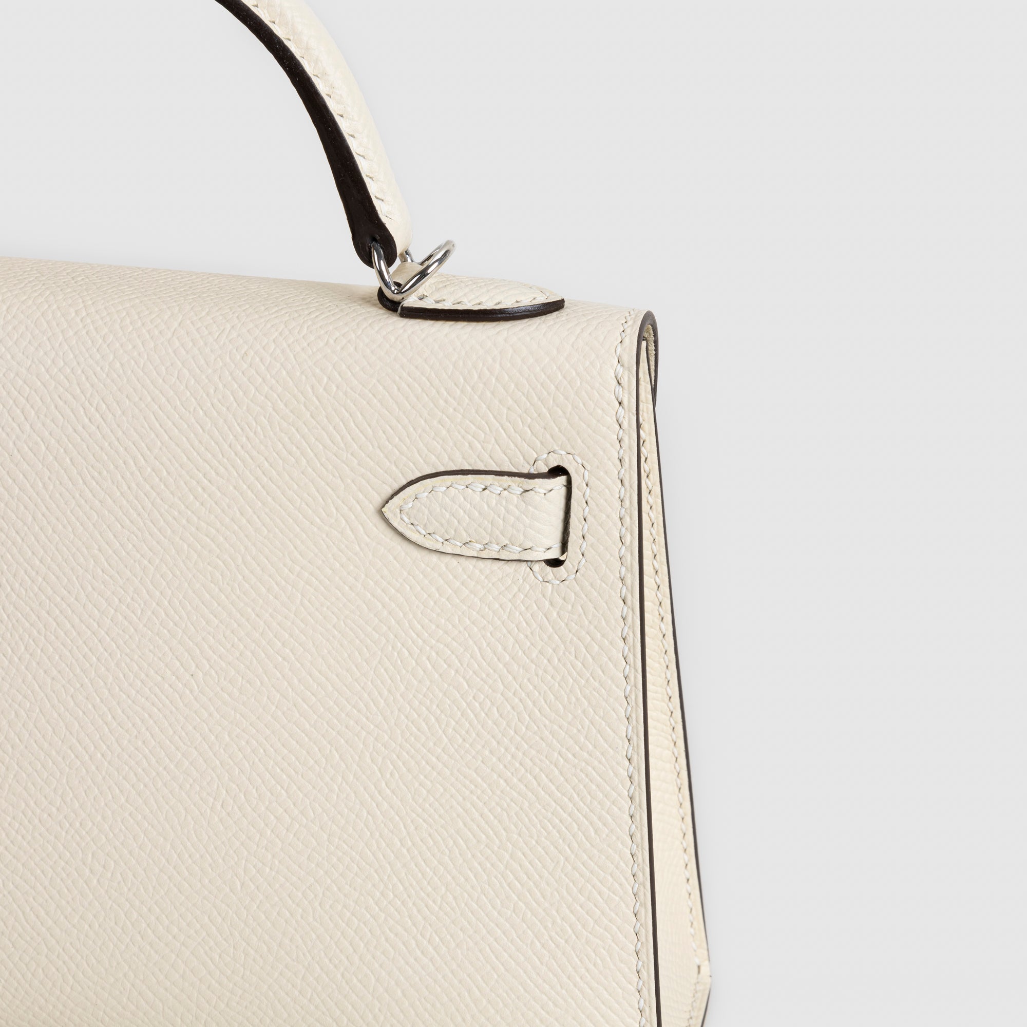 MINI KELLY II (20) EPSOM LEATHER NATA WITH PALLADIUM HARDWARE (PHW)