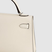 MINI KELLY II (20) EPSOM LEATHER NATA WITH PALLADIUM HARDWARE (PHW)