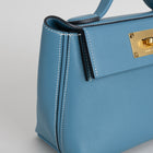 24/24 (MINI) EVERCOLOR & SWIFT LEATHER BLEU JEAN WITH GOLD HARDWARE (GHW)