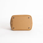 PICOTIN 18 LOCK CLEMENCE LEATHER BISCUIT WITH PALLADIUM HARDWARE (PHW)
