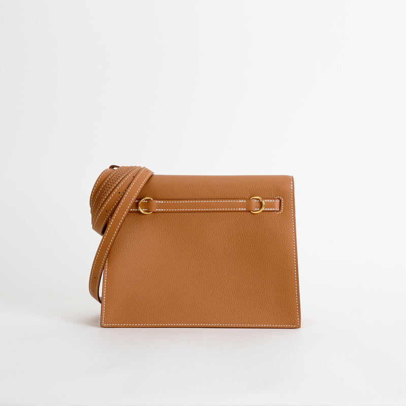 KELLY DANSE EVERCOLOR LEATHER GOLD WITH GOLD HARDWARE (GHW)