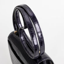 CONSTANCE 18 (MINI) SHINY MISSISSIPPIENSIS ALLIGATOR LEATHER NOIR (BLACK) WITH GOLD HARDWARE (GHW)