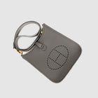 MINI EVELYNE (TPM) CLEMENCE LEATHER ETAIN WITH GOLD HARDWARE (GHW)