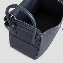 LINDY 26 CLEMENCE LEATHER BLEU NUIT WITH PALLADIUM HARDWARE (PHW)