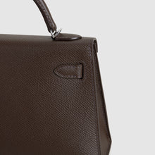 MINI KELLY II (20) EPSOM LEATHER EBENE WITH ELECTRUM HARDWARE (EHW)