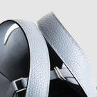 PICOTIN 18 LOCK CLEMENCE LEATHER BLEU PALE WITH PALLADIUM HARDWARE (PHW)