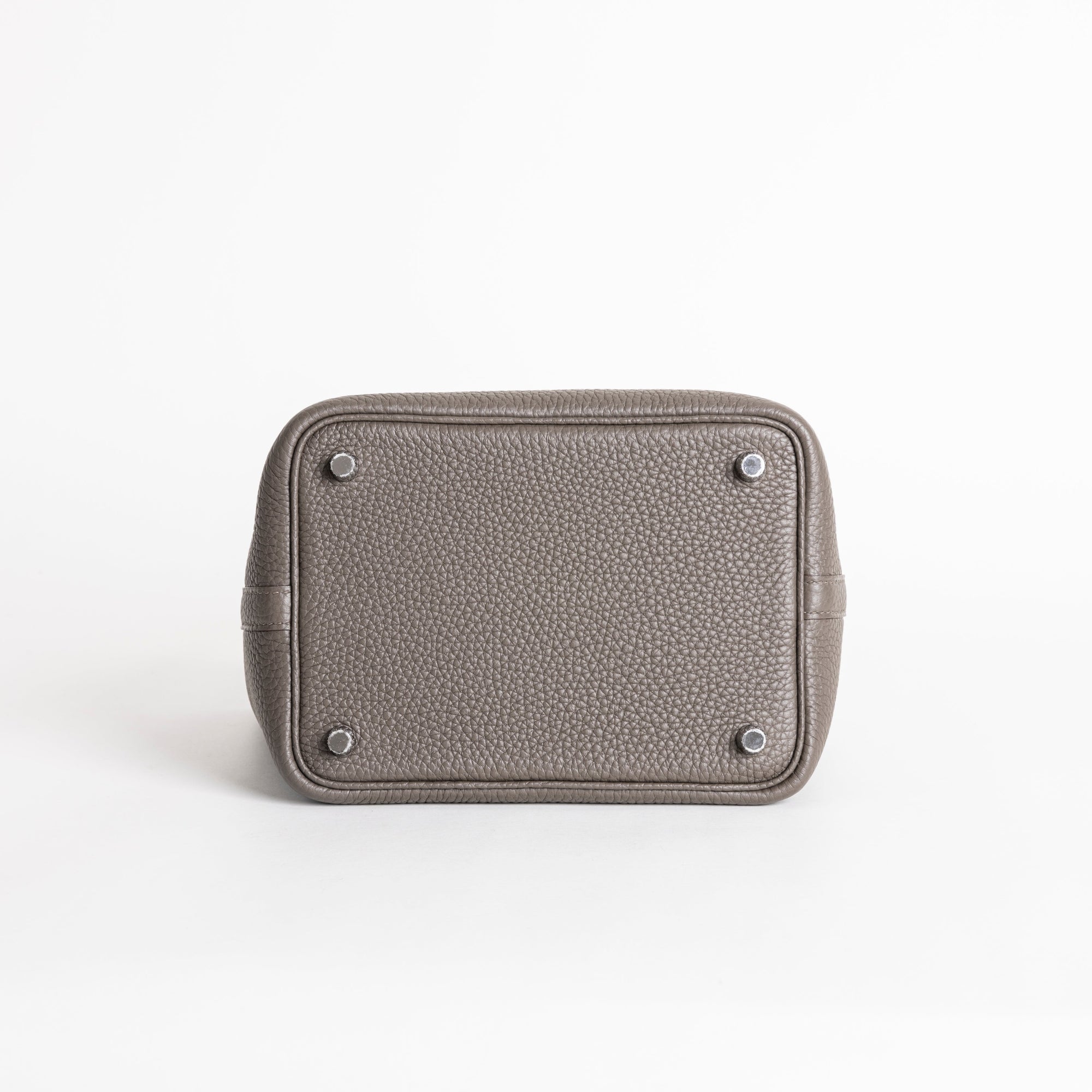 PICOTIN 18 LOCK CLEMENCE LEATHER ETAIN WITH PALLADIUM HARDWARE (PHW)