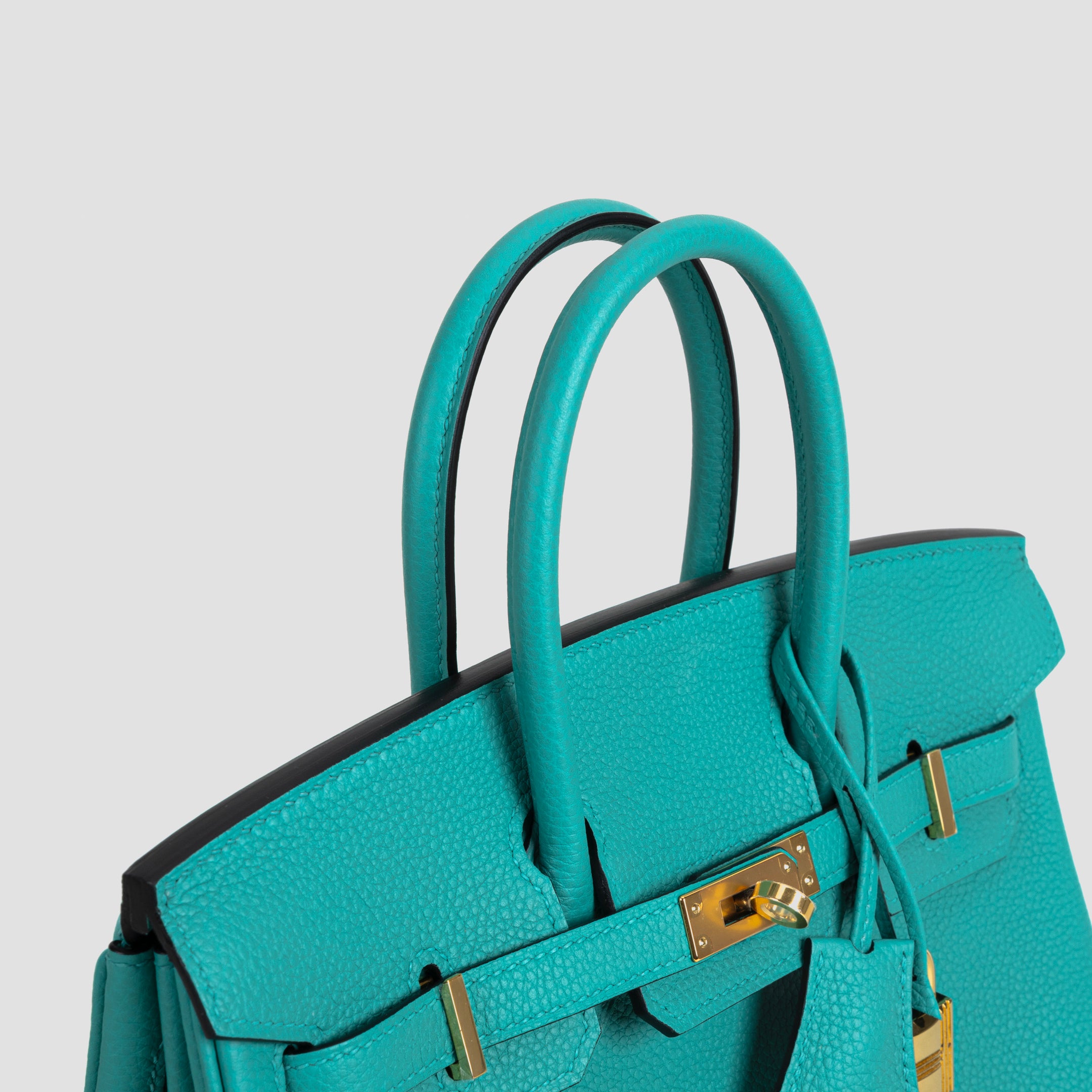 BIRKIN 25 TOGO LEATHER BLEU PAON WITH GOLD HARDWARE (GHW)