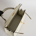 KELLY 25 OSTRICH LEATHER PARCHEMIN WITH GOLD HARDWARE (GHW)