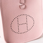 MINI EVELYNE (TPM) CLEMENCE LEATHER ROSE SAKURA WITH PALLADIUM HARDWARE (PHW)
