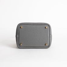 PICOTIN 18 LOCK CLEMENCE LEATHER GRIS MEYER WITH GOLD HARDWARE (GHW)