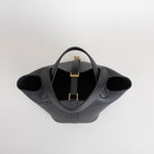 PICOTIN 18 LOCK CLEMENCE LEATHER NOIR (BLACK) WITH GOLD HARDWARE (GHW)