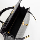 KELLY 25 SHINY (LISSE) NILOTICUS CROCODILE LEATHER CASSIS WITH GOLD HARDWARE (GHW)