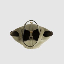 PICOTIN 18 LOCK CLEMENCE LEATHER VERT OLIVE WITH GOLD HARDWARE (GHW)