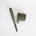 KELLY DEPECHES 25 TOGO LEATHER VERT OLIVE WITH PALLADIUM HARDWARE (PHW)