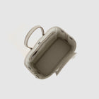 GARDEN PARTY (MINI) NEGONDA LEATHER BETON WITH PALLADIUM HARDWARE (PHW)
