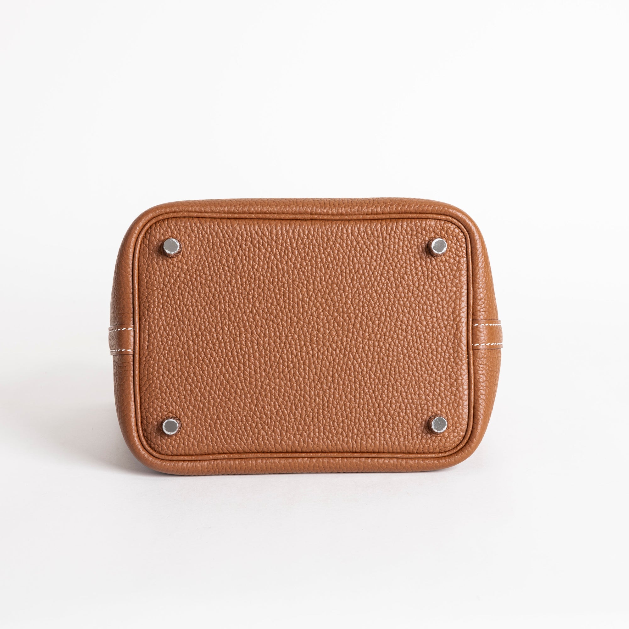 PICOTIN 18 LOCK CLEMENCE LEATHER GOLD WITH PALLADIUM HARDWARE (PHW)