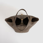 PICOTIN 22 LOCK CLEMENCE LEATHER ETOUPE WITH GOLD HARDWARE (GHW)