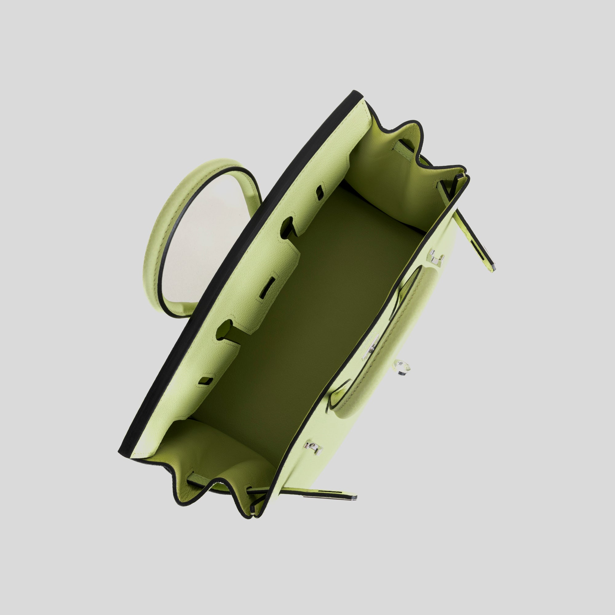 BIRKIN 25 TOGO LEATHER VERT ABSINTHE WITH PALLADIUM HARDWARE (PHW)