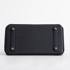 BIRKIN 25 TOGO LEATHER NOIR (BLACK) WITH PALLADIUM HARDWARE (PHW)