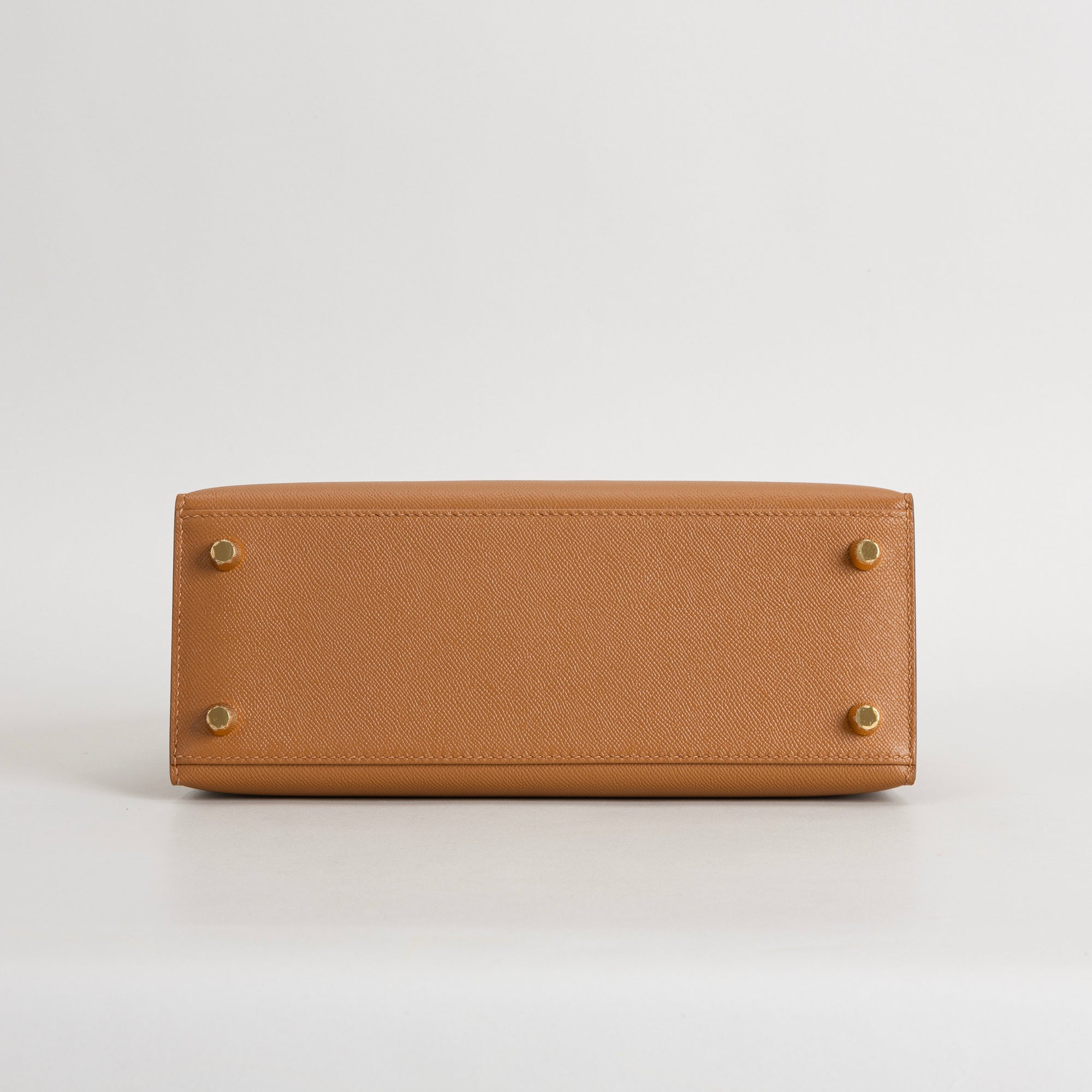 KELLY 25 SHINY (LISSE) TOUCH SHINY MISSISSIPPIENSIS ALLIGATOR LEATHER MIEL & EPSOM LEATHER GOLD WITH GOLD HARDWARE (GHW)