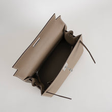 KELLY 28 EPSOM LEATHER ETOUPE WITH PALLADIUM HARDWARE (PHW)