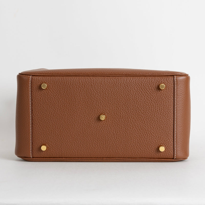 LINDY 30 CLEMENCE LEATHER GOLD WITH GOLD HARDWARE (GHW)