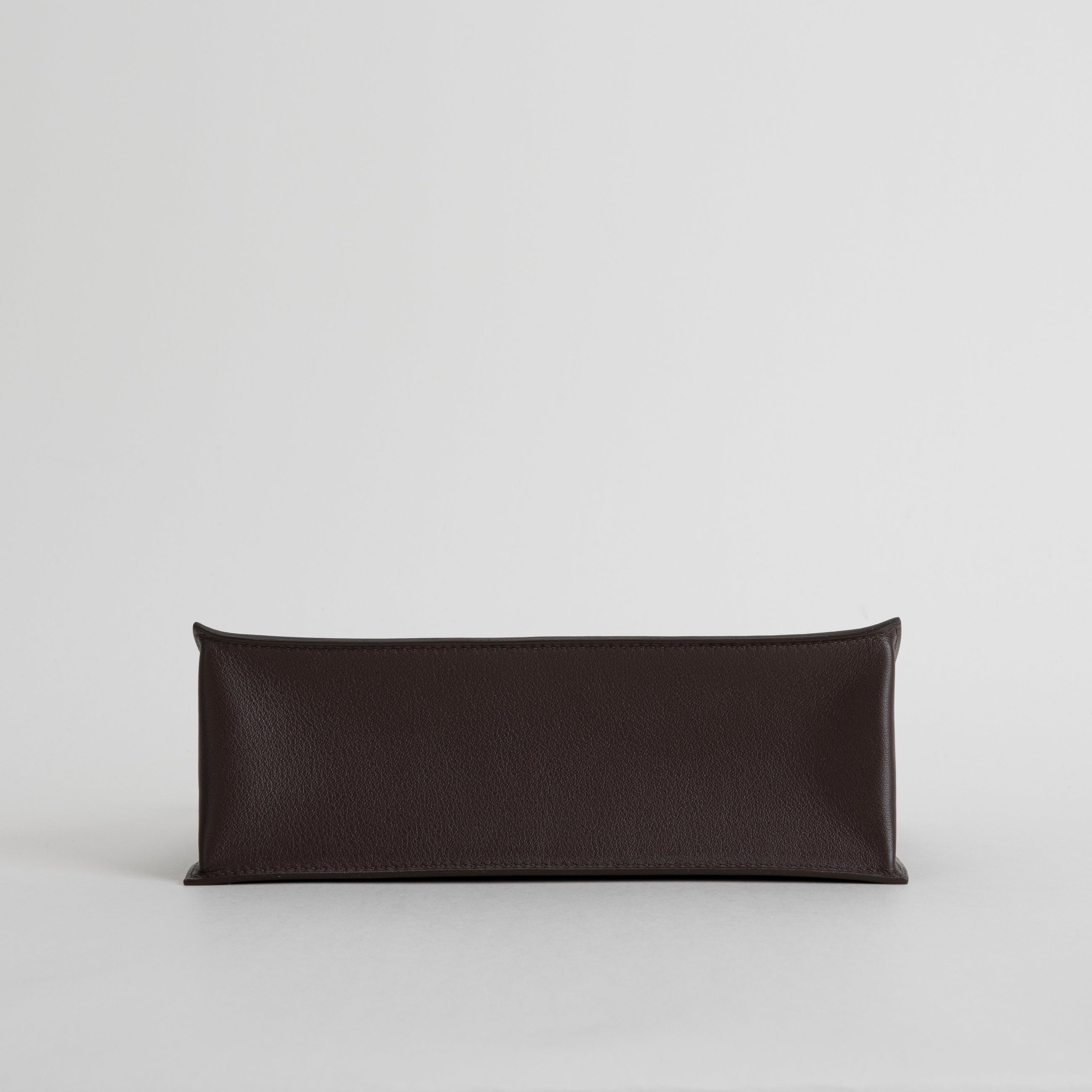 KELLY DANSE EVERCOLOR LEATHER CHOCOLAT WITH PALLADIUM HARDWARE (PHW)
